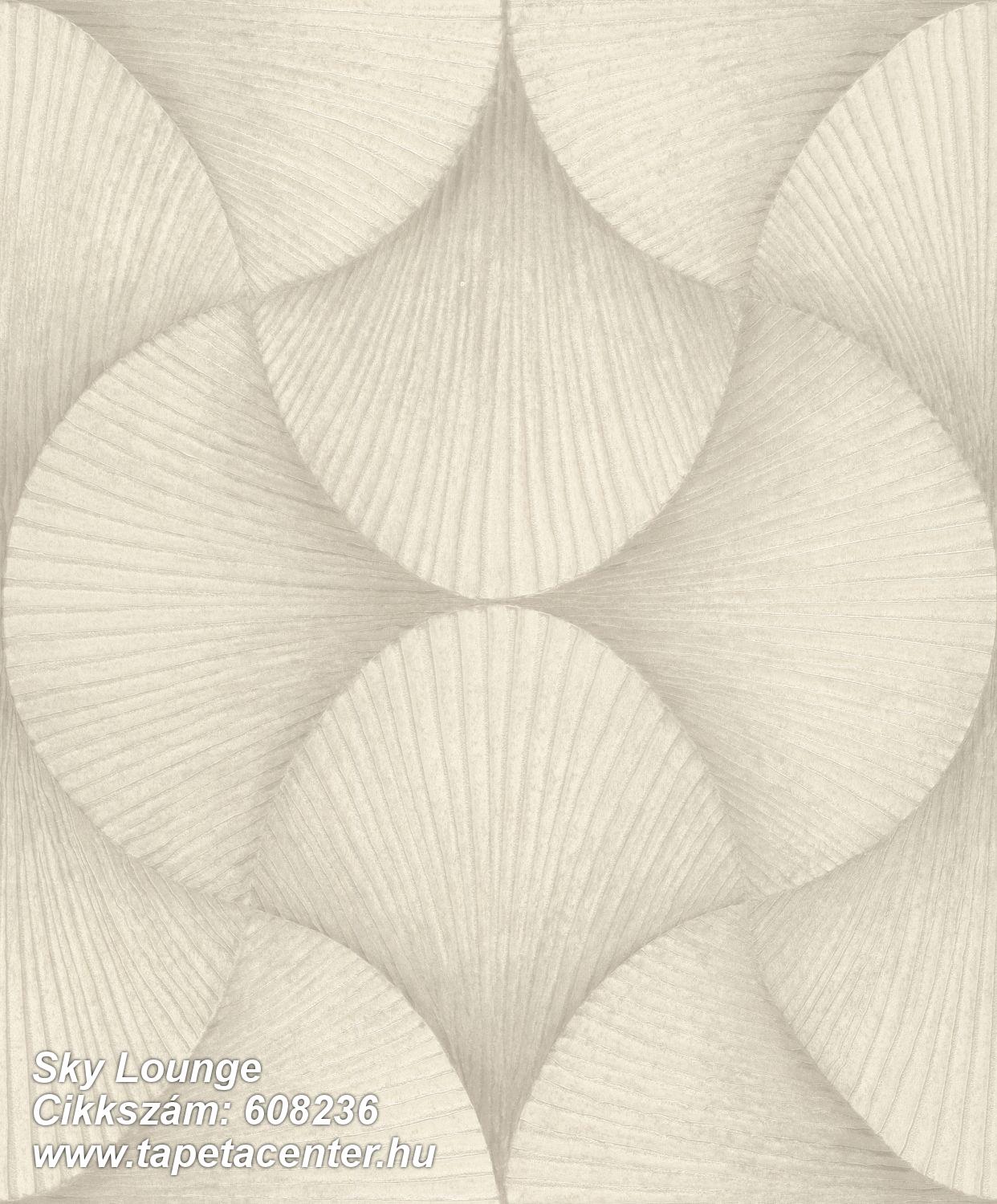 3d hatású,geometriai mintás,különleges felületű,különleges motívumos,bézs-drapp,szürke,vajszín,lemosható,vlies tapéta 